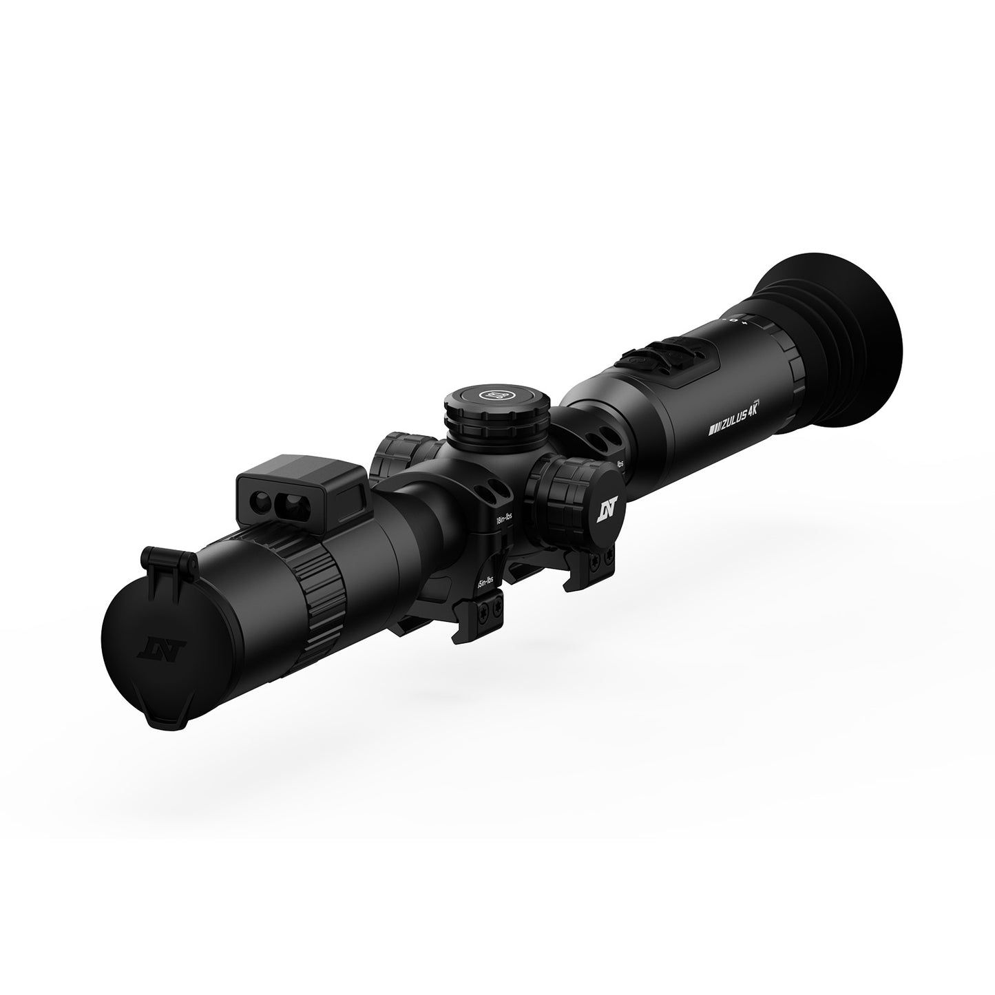 DNT ZULUS 4K Tube-Style Digital Day & Night Vision Scope with Laser Rangefinder and DNT Ballistic Engine