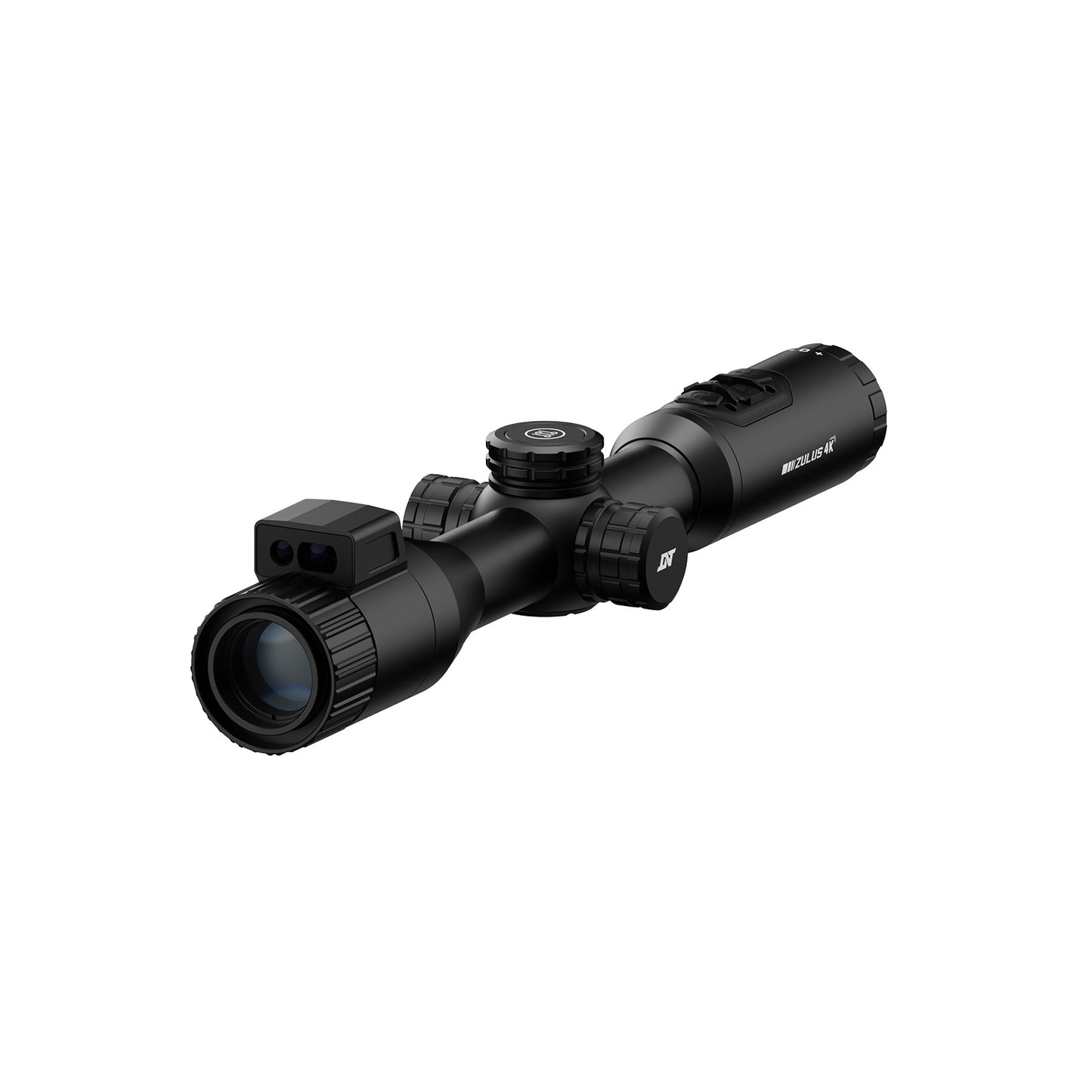 DNT ZULUS 4K Tube-Style Digital Day & Night Vision Scope with Laser Rangefinder and DNT Ballistic Engine