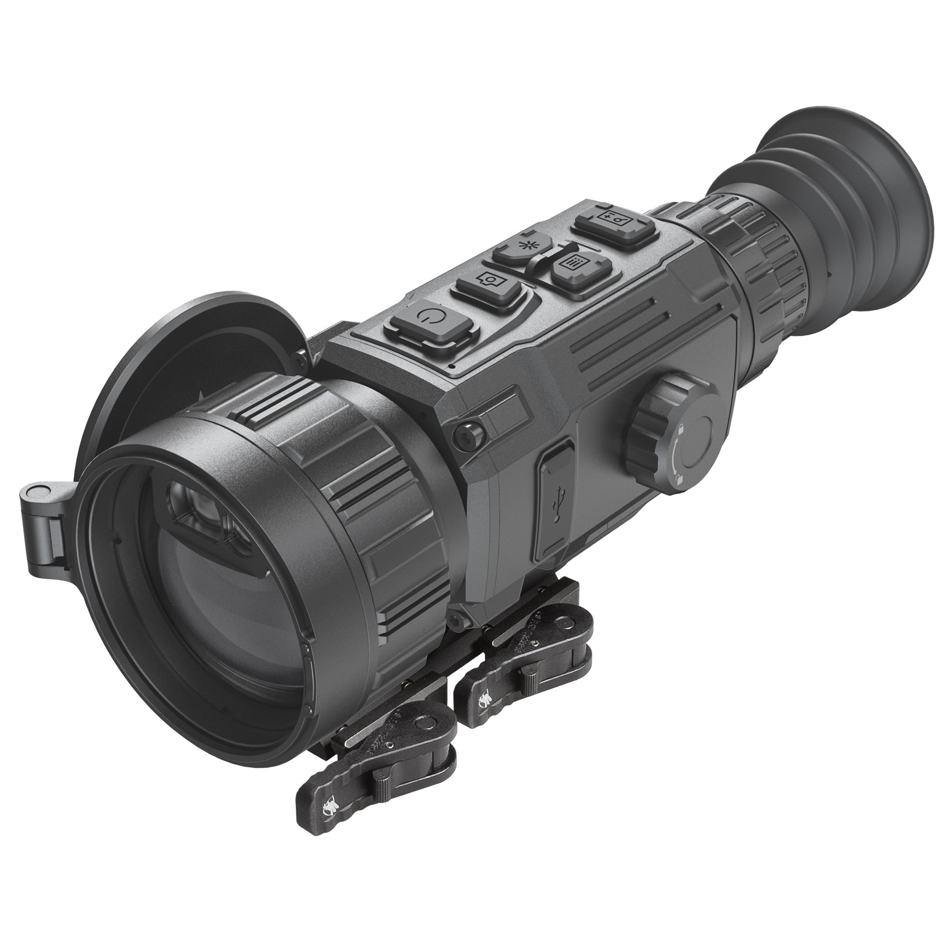 AGM Rattler V3 LRF 50-640 thermal imaging scope angled product view