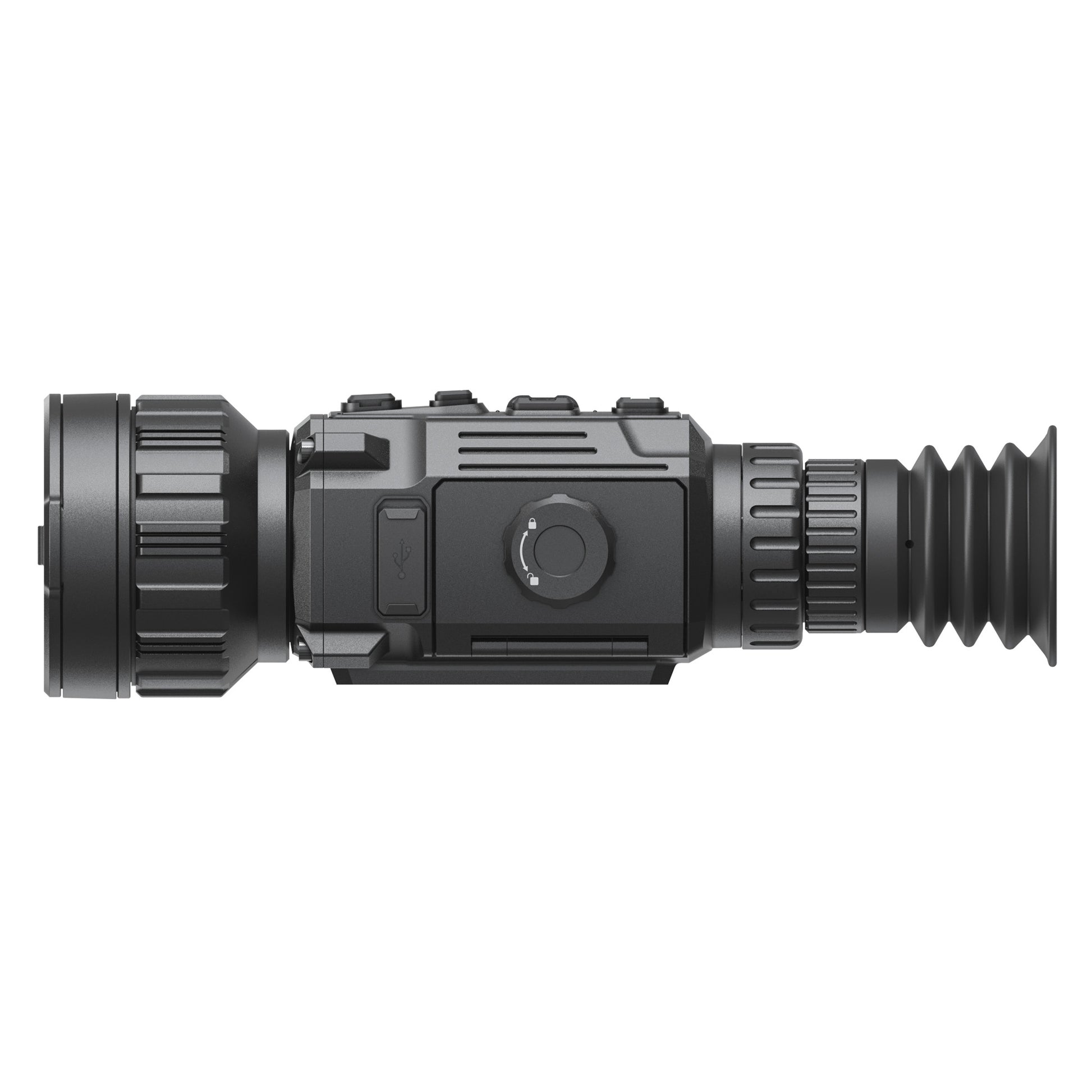 AGM Rattler V3 LRF 50-640 thermal imaging scope side product view